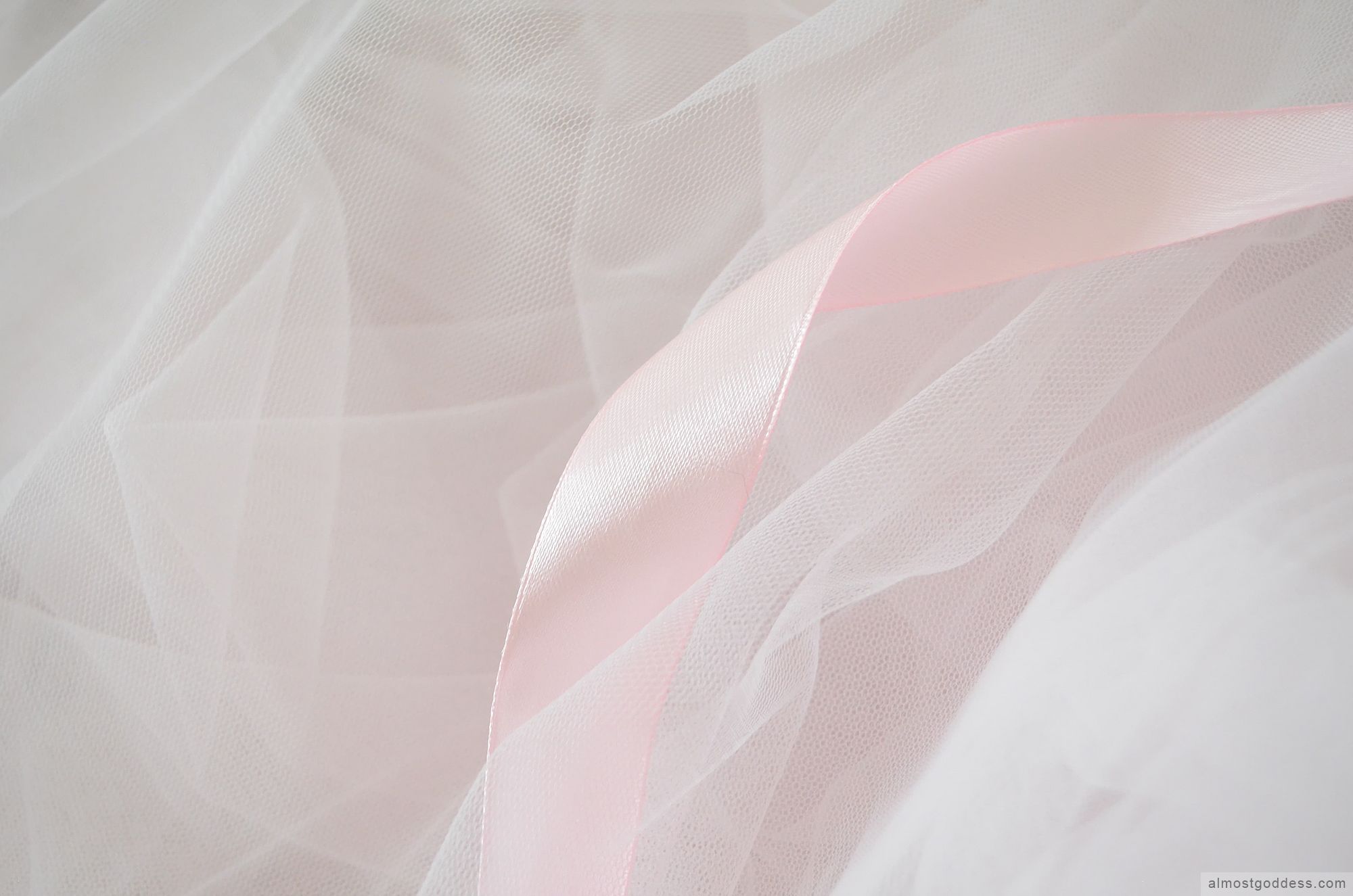 Light pink sheer cherry blossom peignoir Light pink sheer cherry blossom peignoir